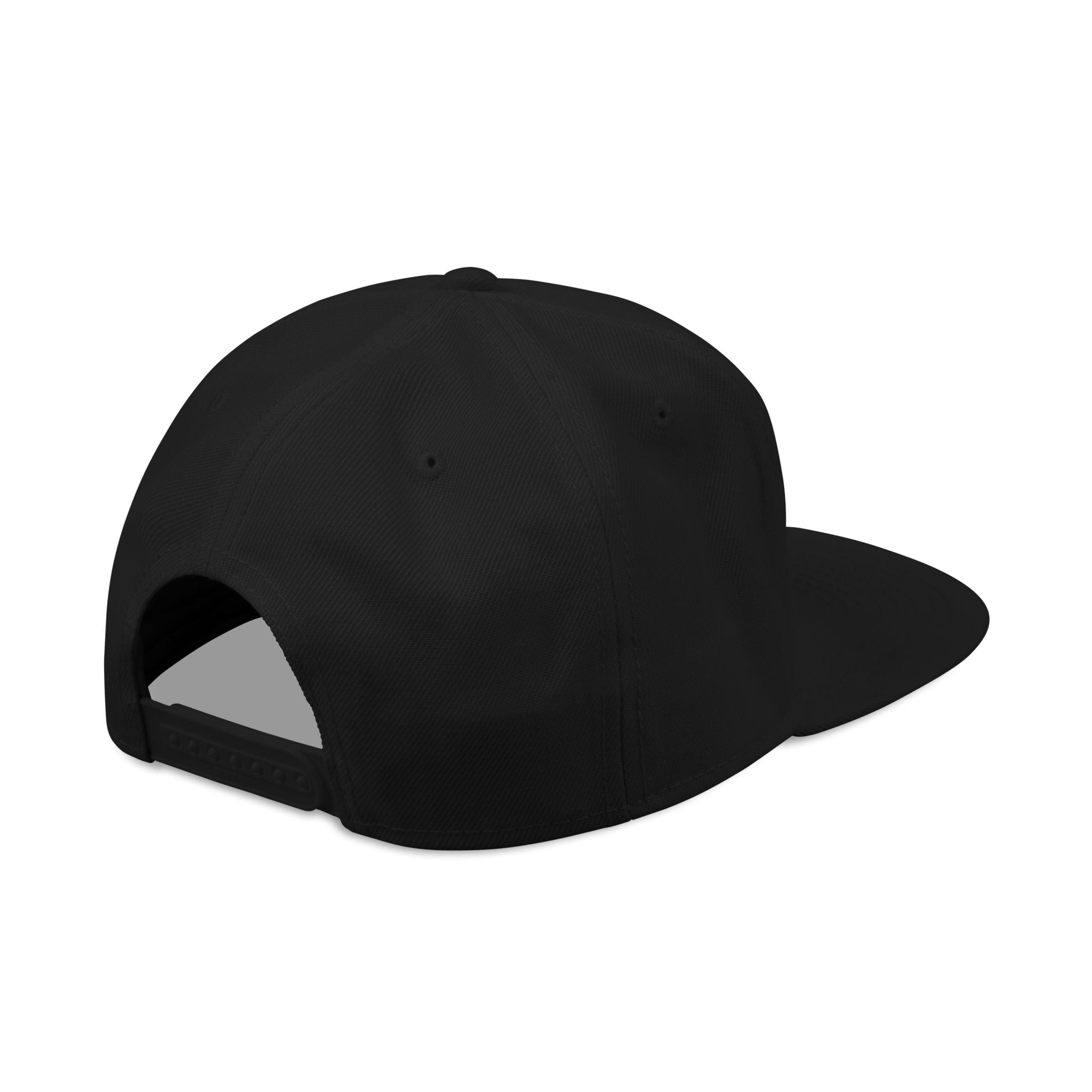 Embroidered Snapback Hat