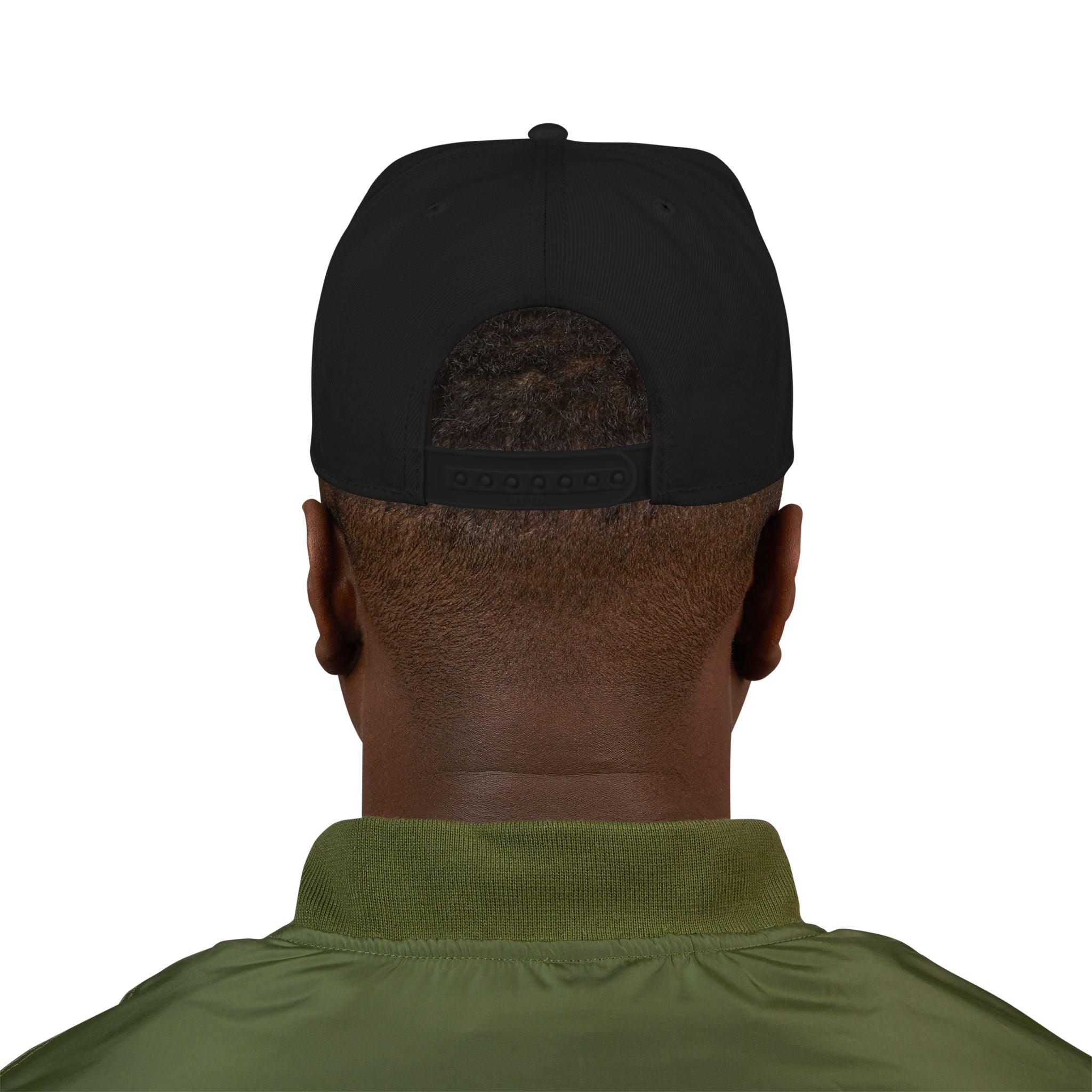 Embroidered Snapback Hat